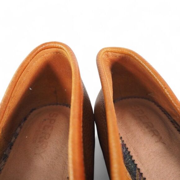 Sperry Top-Sider Saybrook Leather Tasseled Loafers Tan STS85452 Women's 9 - Picture 11 of 11